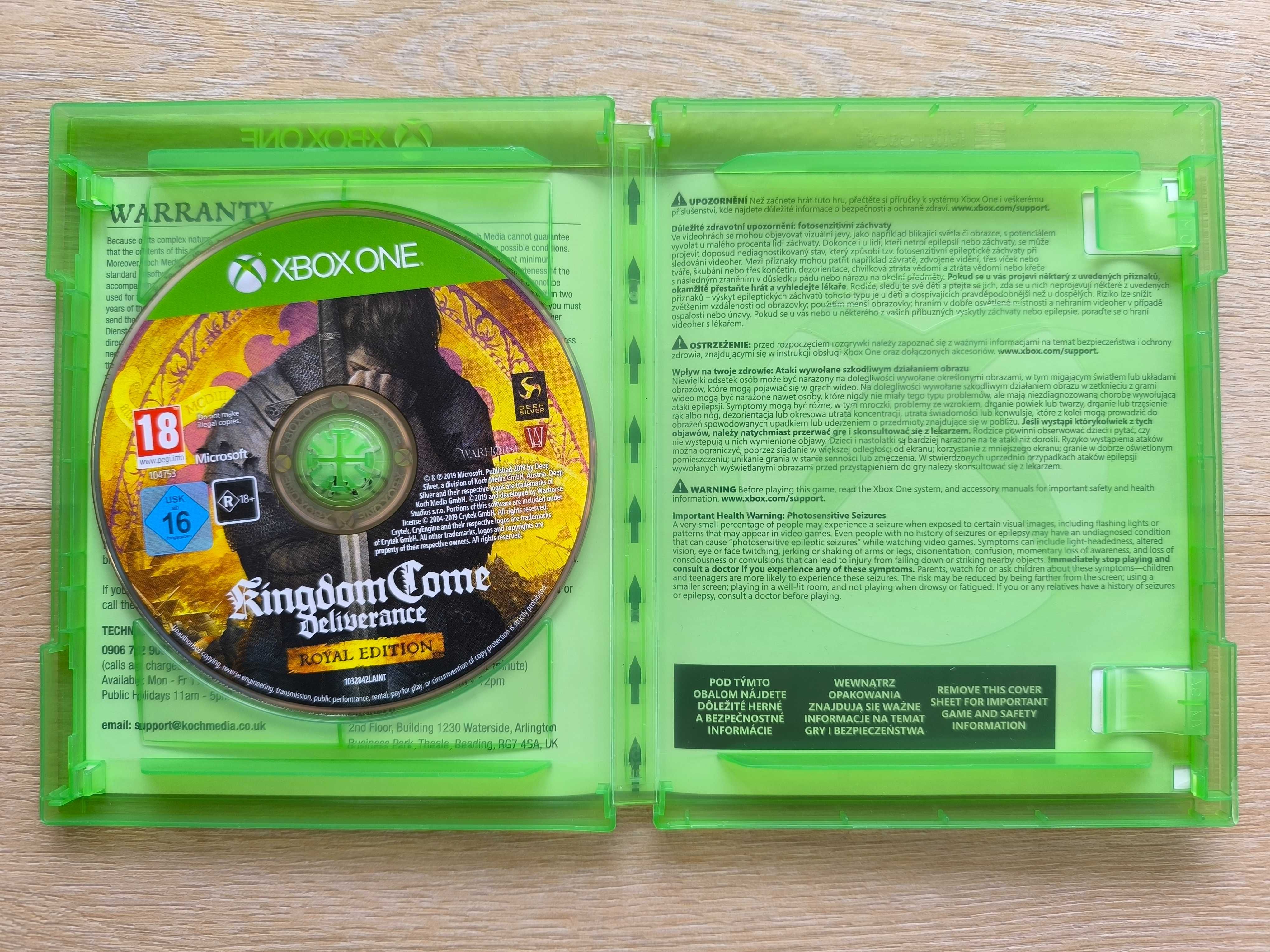 Kingdom Come Deliverance - Royal Edition [XBOX] (POLSKA WERSJA)