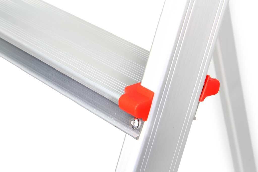 DRABINA drabinka domowa 3 stopniowa aluminiowa ALU3 MOCNA podest 150KG