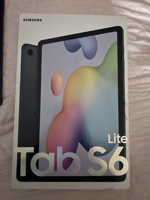 Tablet Samsung Tab S6 Lite preto sem placa mãe