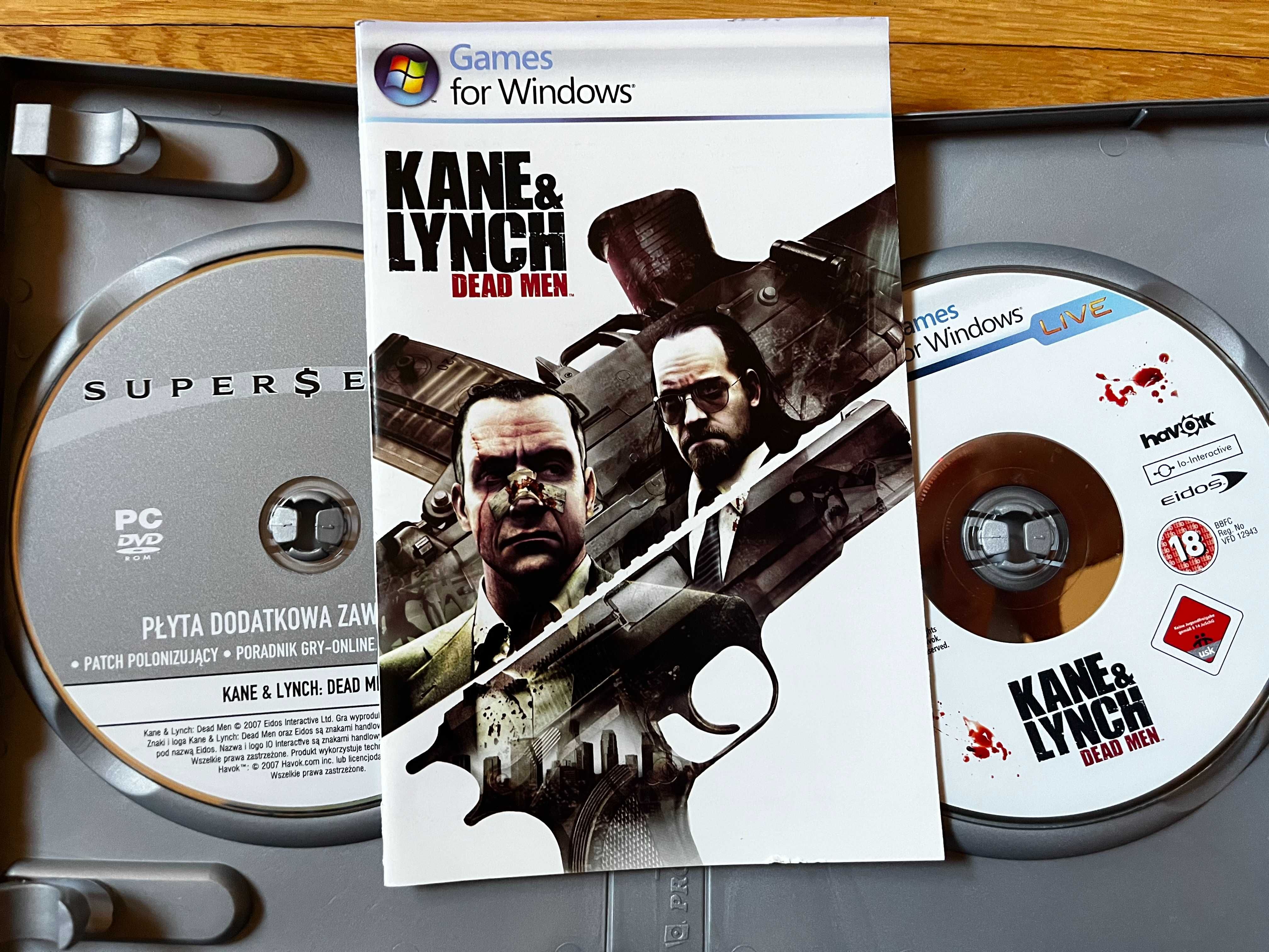 Kane & Lynch Dead Men Gra PC Polska wersja