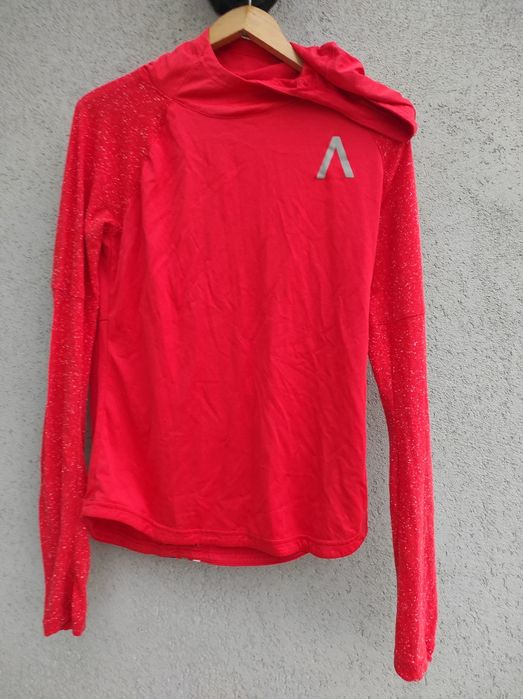 540. Bluza z kapturem Adidas running Climalite r. M/L r.38/40 r.