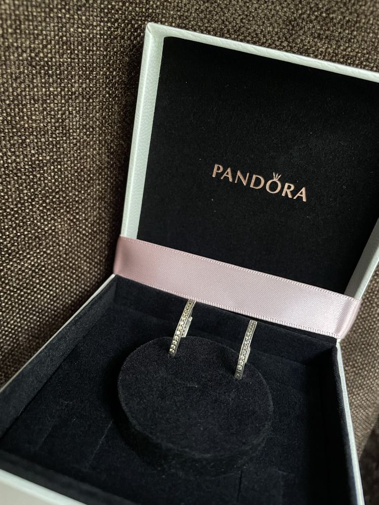 Сережкі срібні Pandora