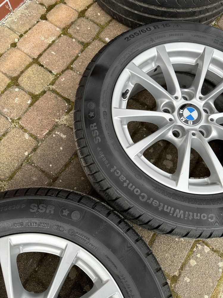 Alufelgi felgi koła Bmw f30 f31 f20 5x120 Continental 205/60 R16 2021r