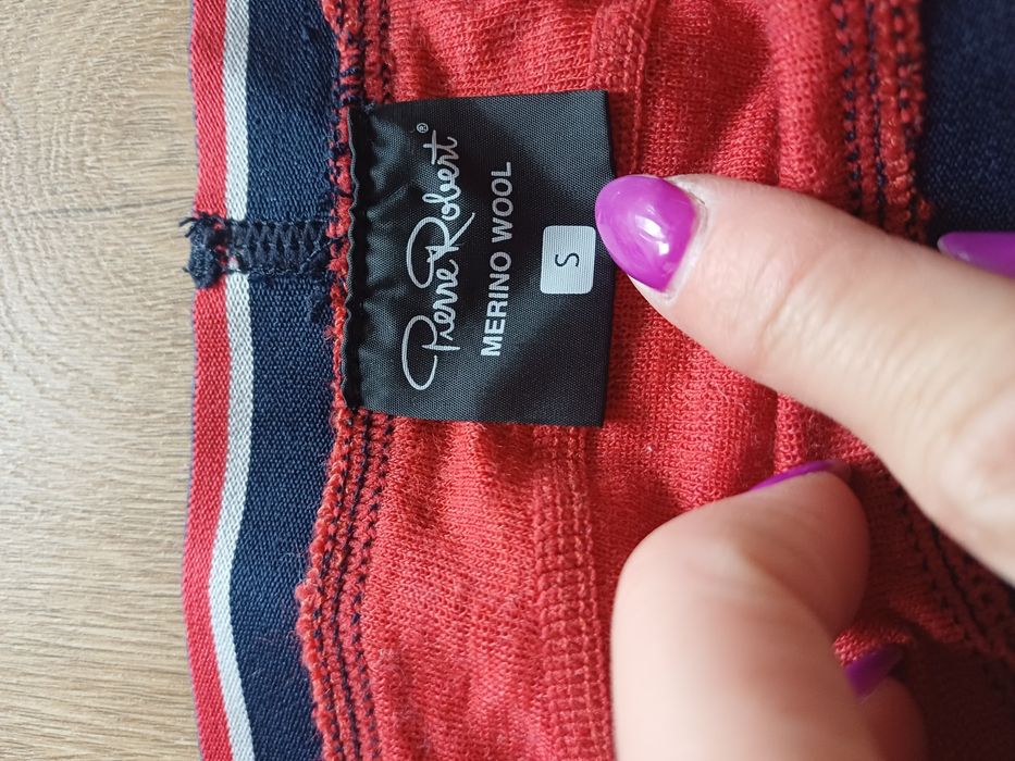 Bokserki Pierre Robert S Merino Wool 55%