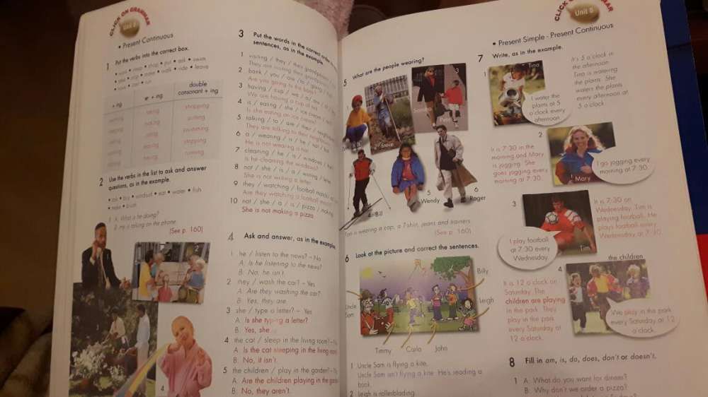 Click on 1 Workbook Teacher's