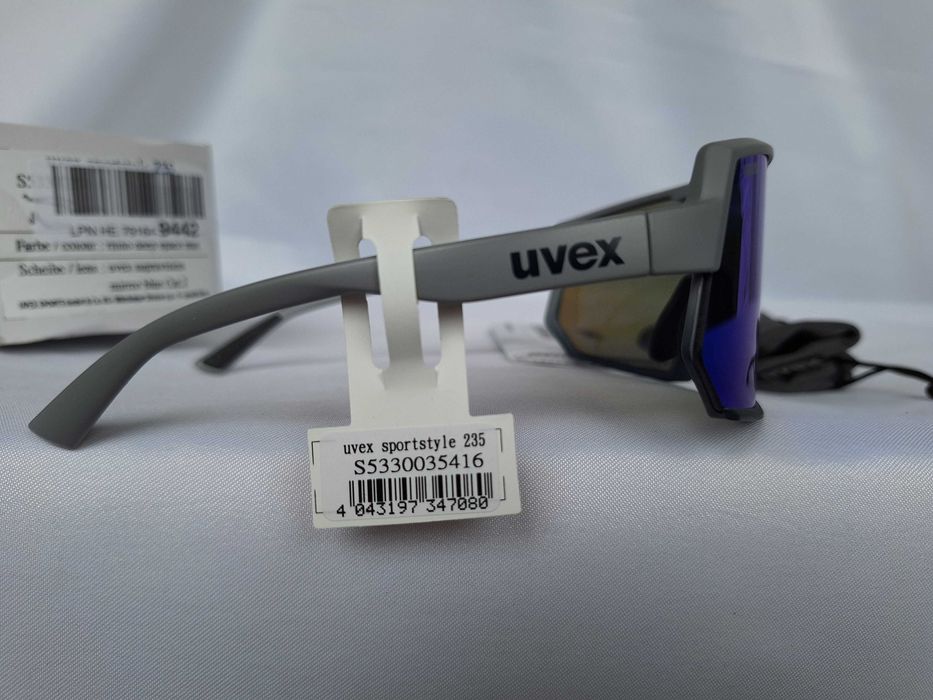 Okulary Sportowe Uvex Sportstyle 235 Rhino Deep Space Mat S2