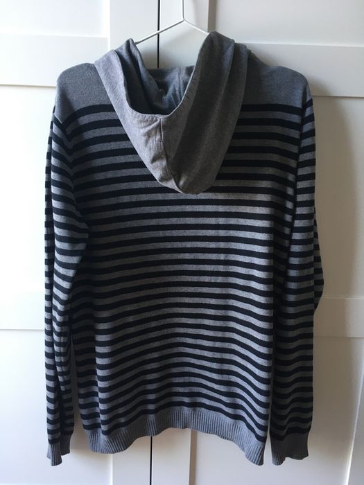 Meski sweter/ Prążek/ szary/ M