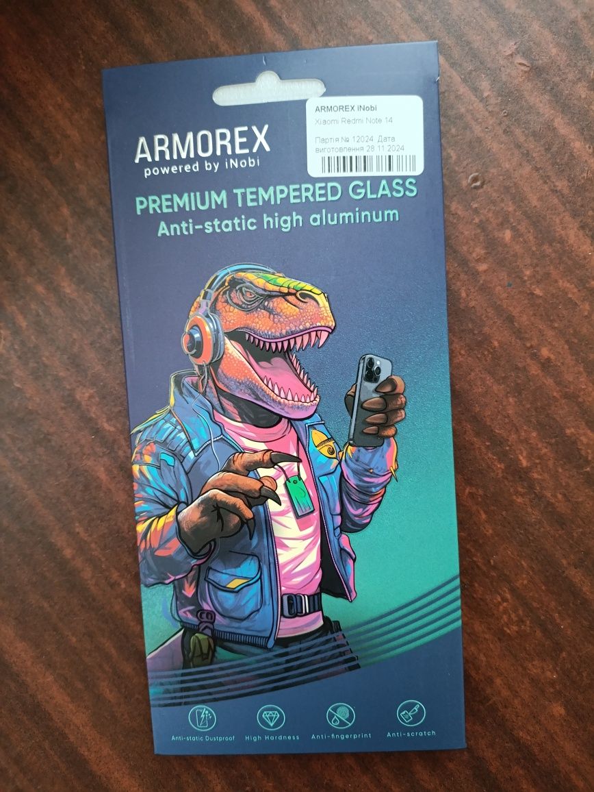 Защитное стекло Armorex  Xiaomi Redmi Note 14