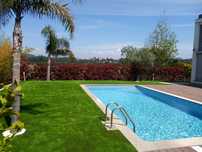 Relva artificial, jardins, lazer e desporto