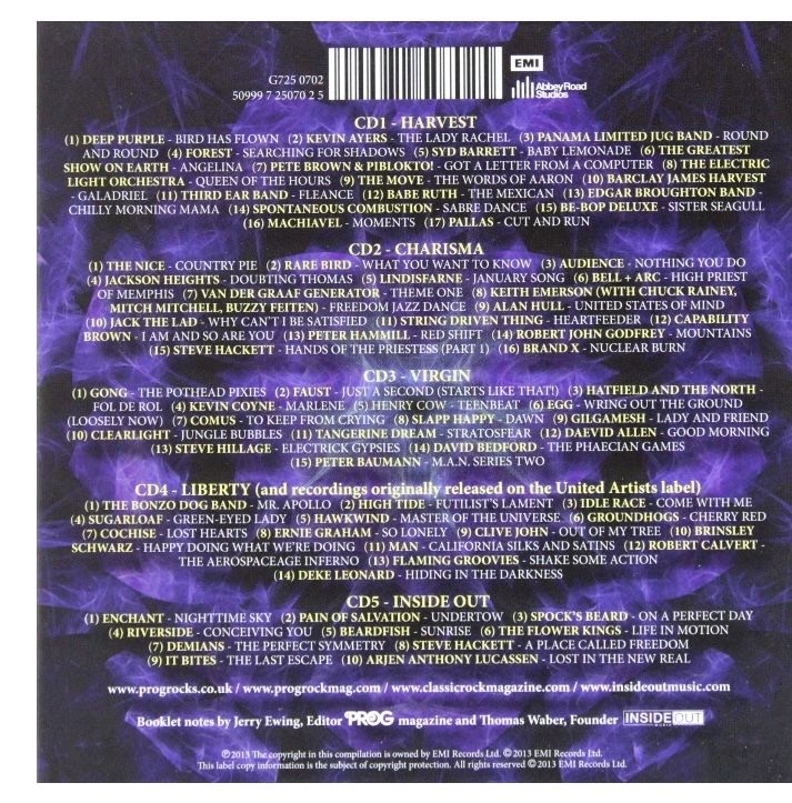 Various Artists Prog Rocks 5 CD