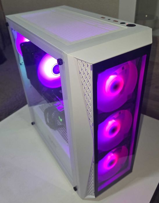 Komputer RTX 3060Ti Ryzen 5 5500 RAM 16Gb SSD 1Tb M.2 PC Gamingowy