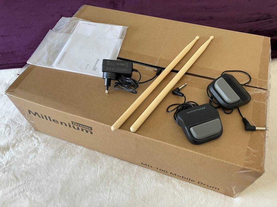 Millenium MD-100 Mobile Drum | Bateria portátil eletrônica