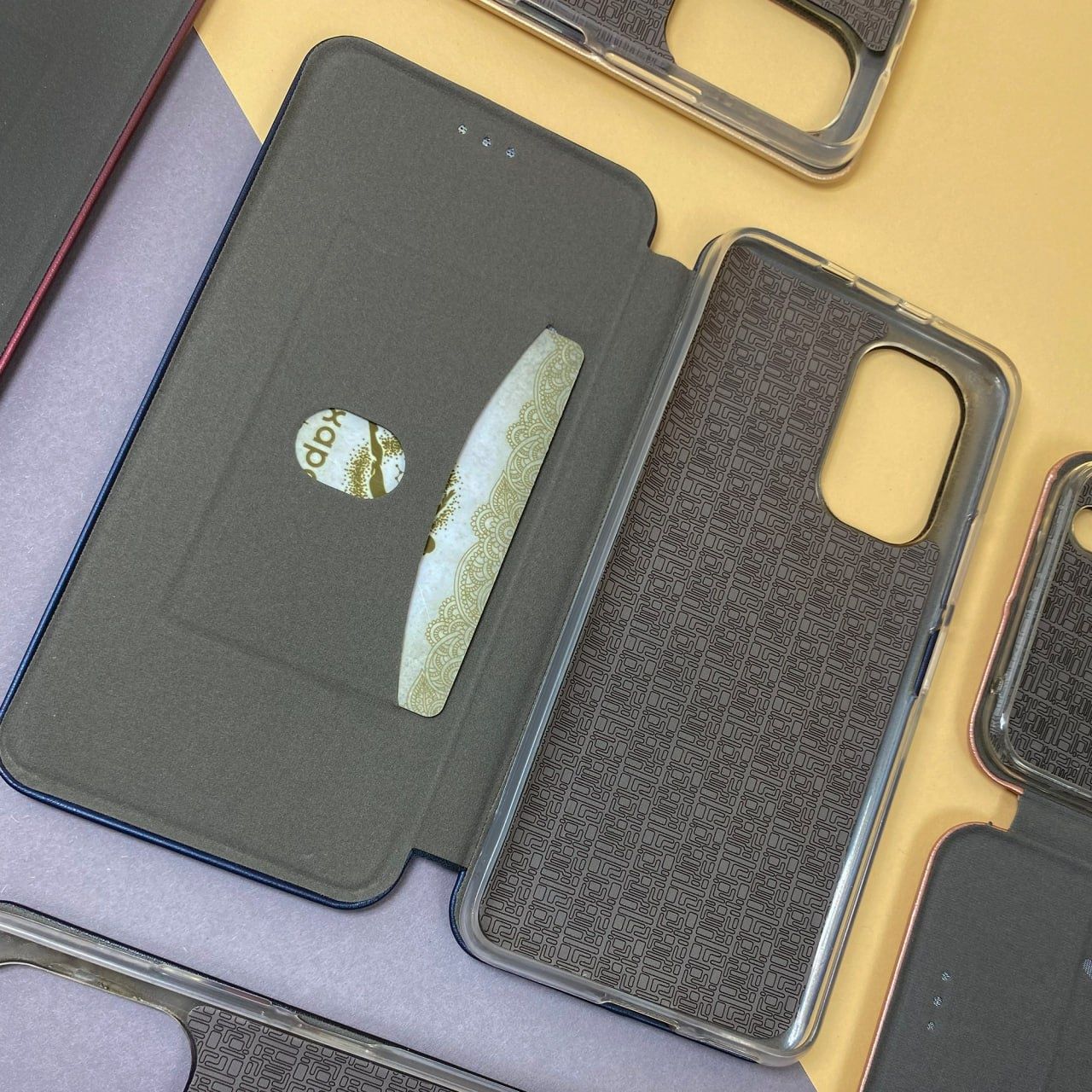 Книжка зі слотом для візитки / чехол книжка Xiaomi Redmi Note 14