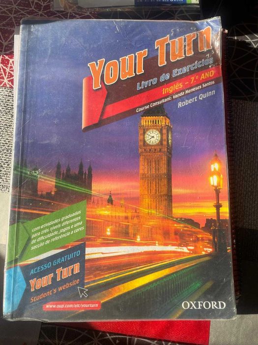 Manuais e Cadernos Atividades 7º ano