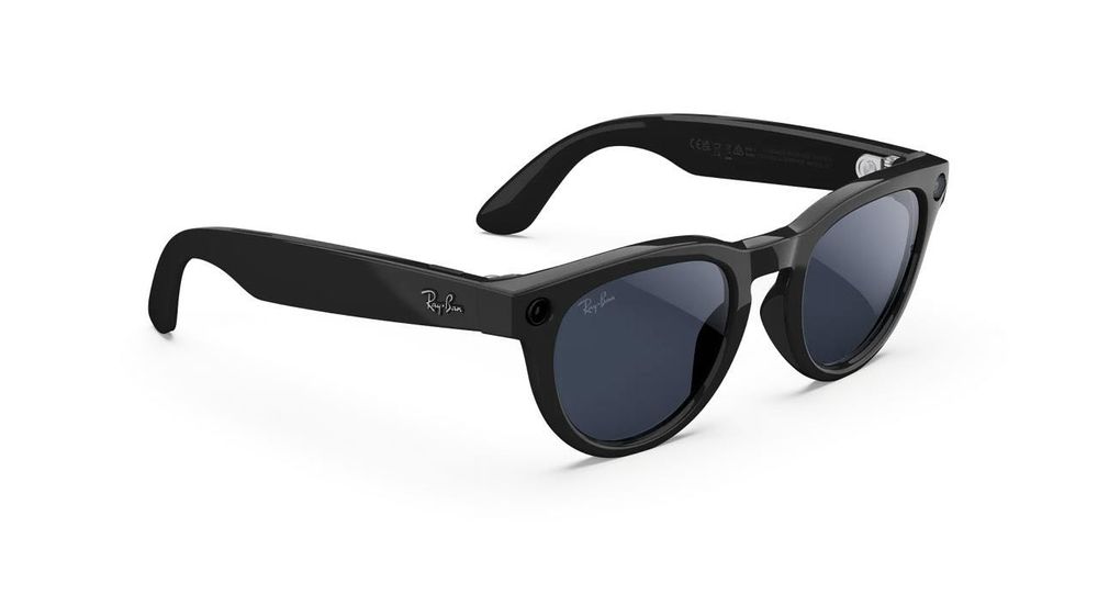 Gen 2 Ray Ban Meta RW4013 Headliner Shiny Black Transitions Sapphire