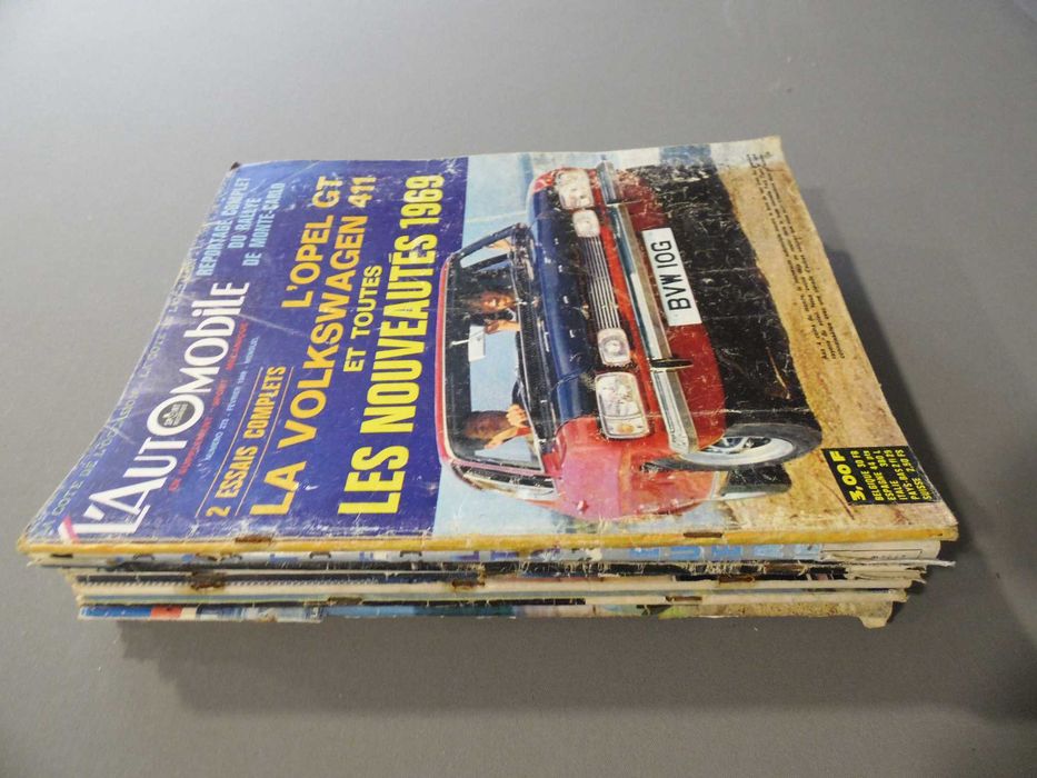 Revistas L'Automobile, 1969-75