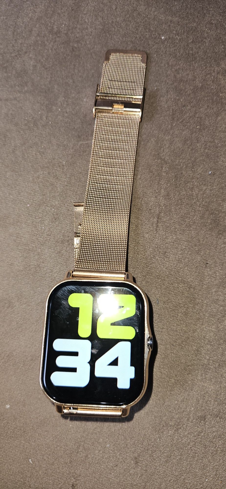 Smartwatch,  smart,zloty, funkcje sportowe