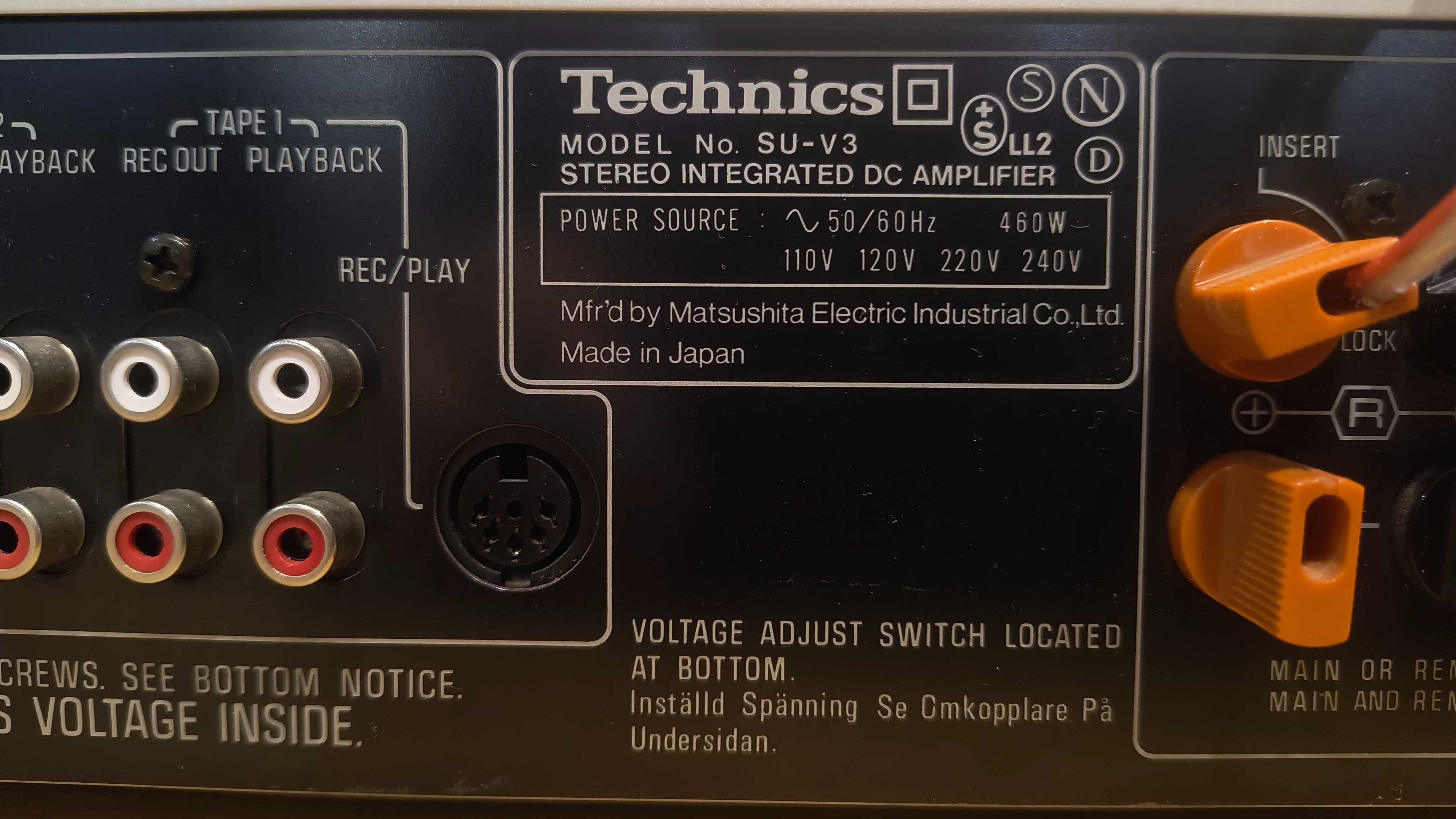 Wzmacniacz Technics SU-V3