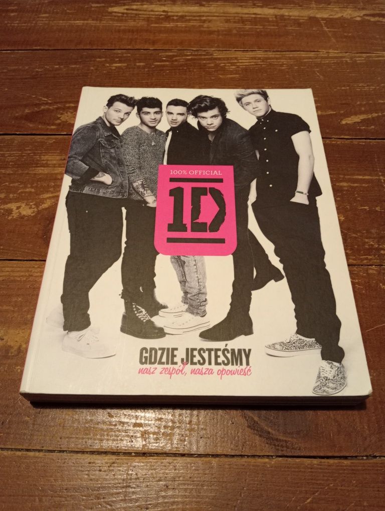 Książka: "One Direction: Gdzie jesteśmy"