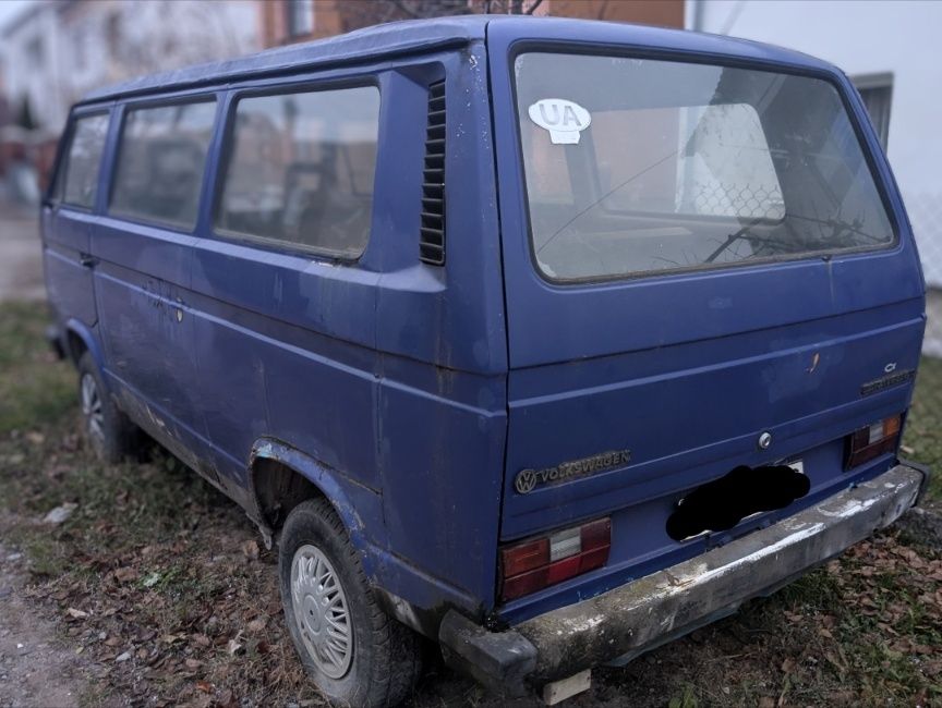 Volkswagen T3 1987 | 1.9 бензин/газ