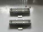 Rezystor cementowy z uchwytem / 40 W –  2 Ω / Vintage