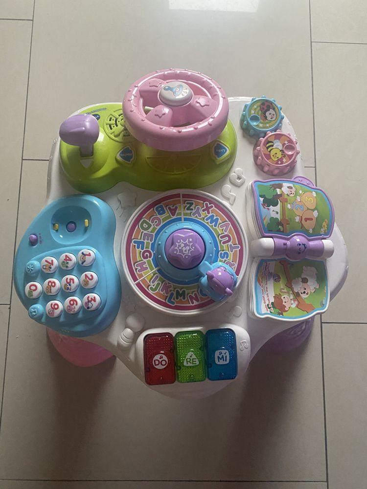 Stoliczek VTech edukacyjny interaktywny dla niemowlaka