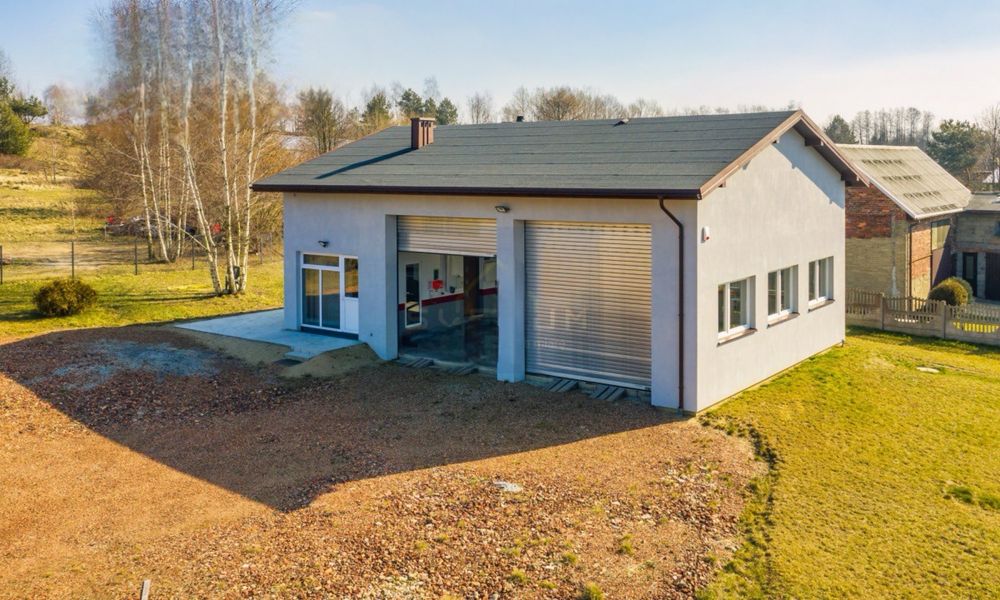 Sprzedam gotowy obiekt komercyjny lub jako warsztat samochodowy.