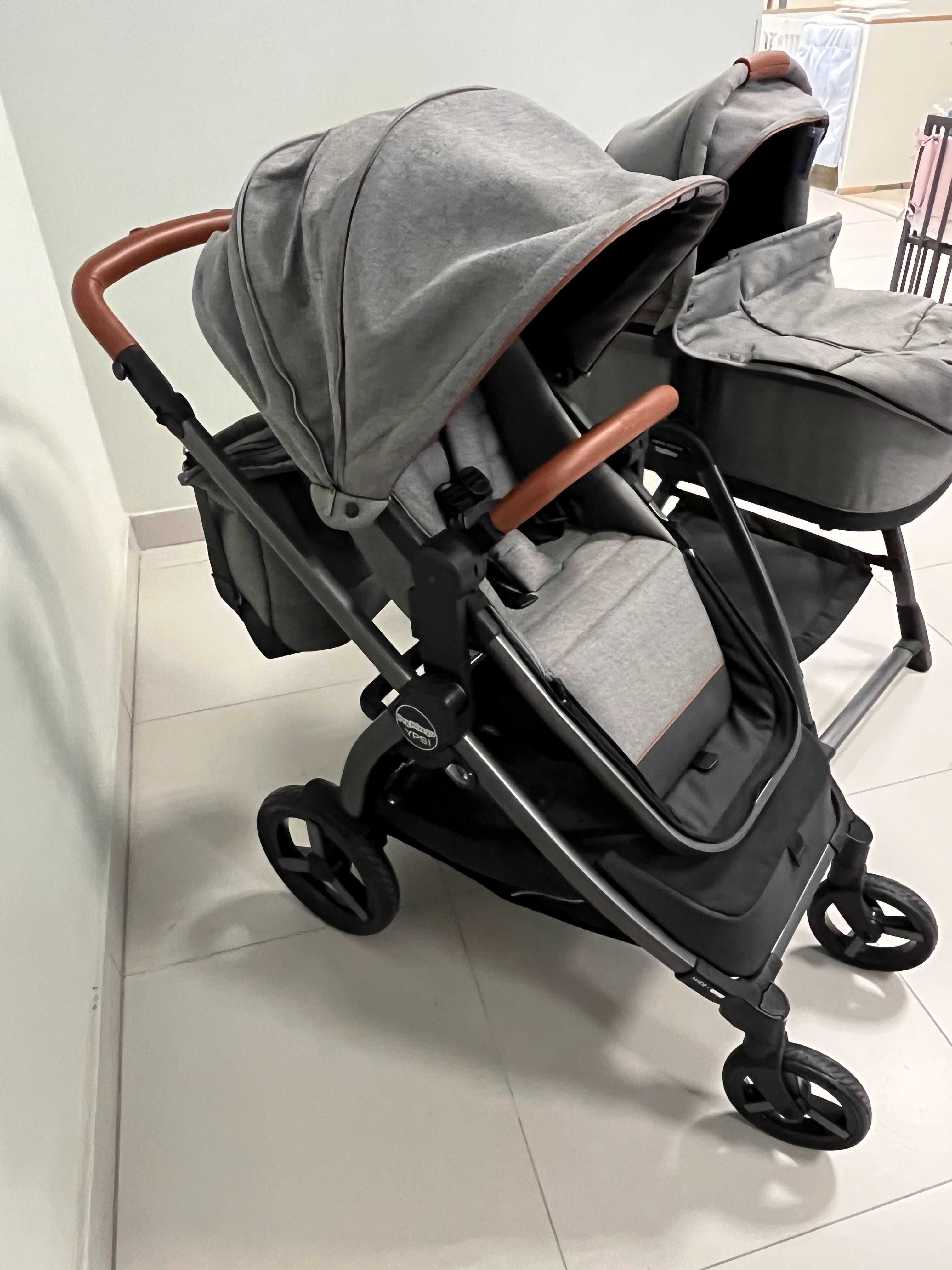 Peg-Perego Ypsi Combo Polo - wózek spacerowy 2w1 + stojak ZESTAW