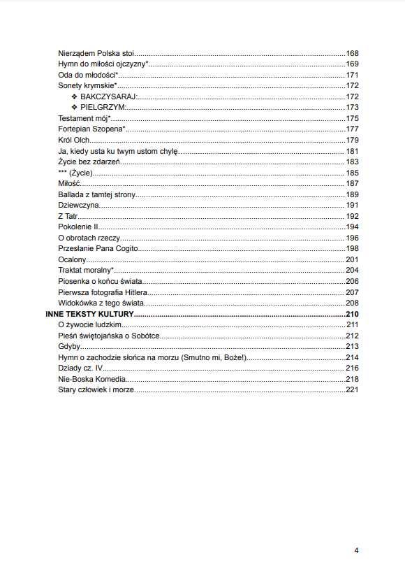 Notatki z języka polskiego | Matura 2025, 2026 Podstawa i rozszerzenie