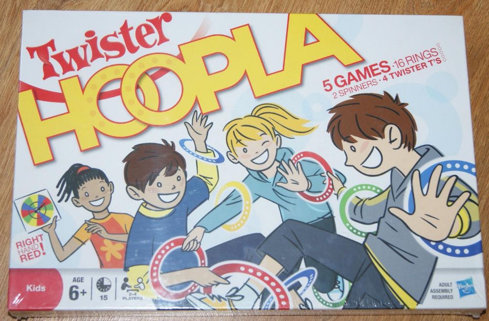 Gra TWISTER Hoopla NOWA Hasbro