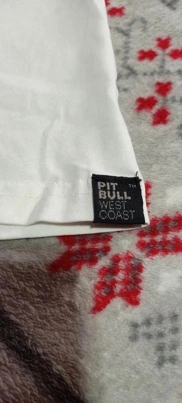 T-shirt PittBull Roz. M  Biały
