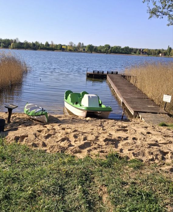 Domek nad jeziorem Głuszyńskim (150 m od jeziora ) Kajak , rower wodny