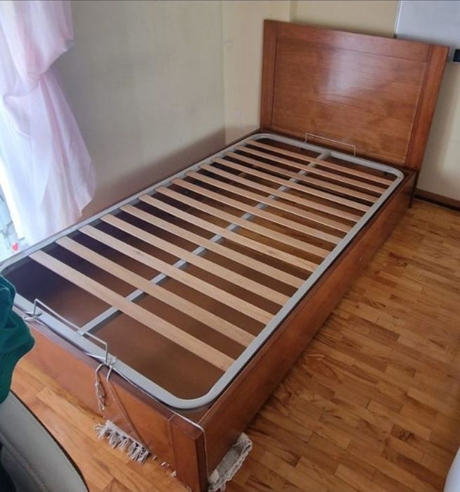 Cama madeira (com gavetão)