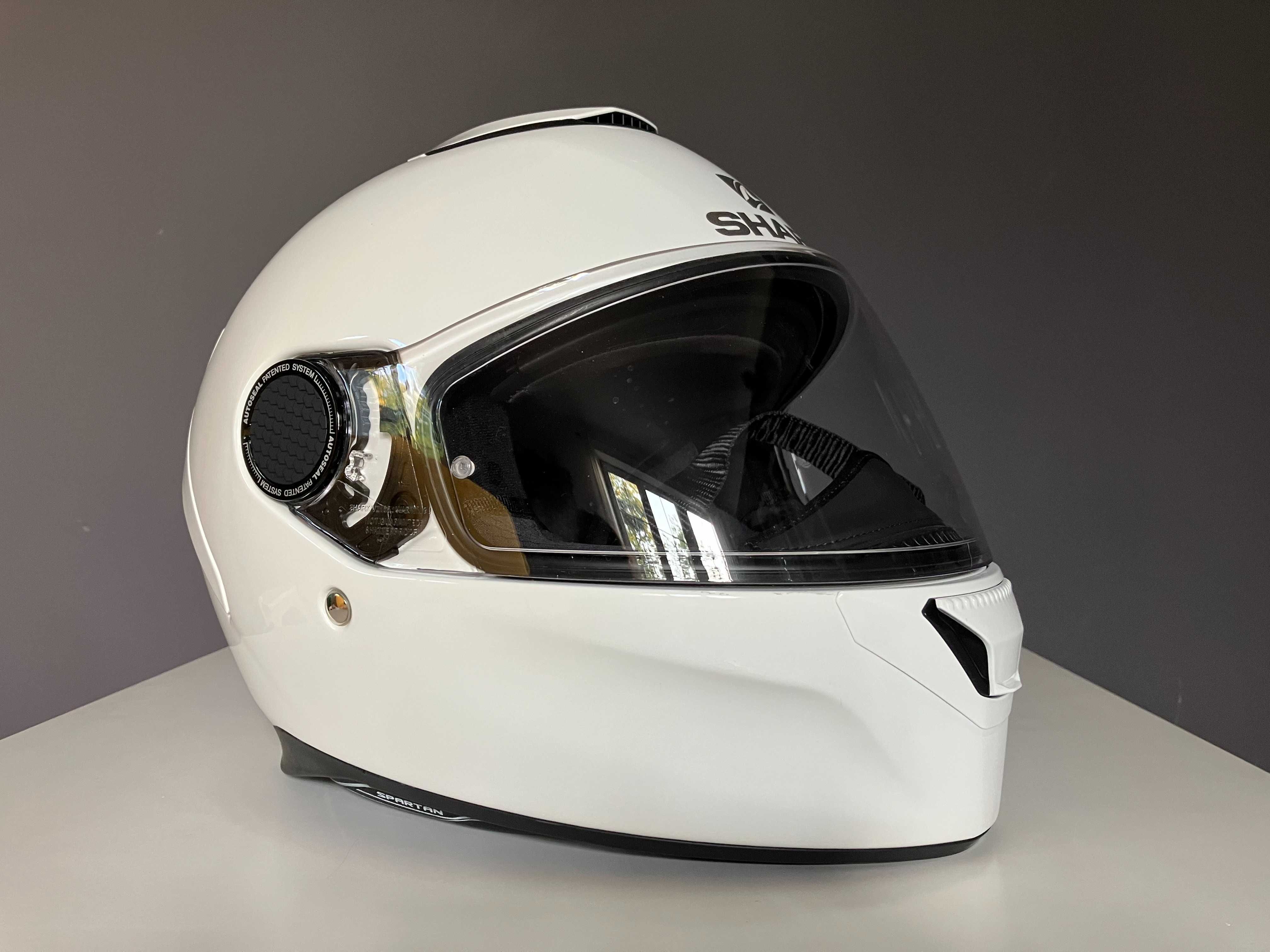 SHARK Spartan Blank S kask motocyklowy JAK NOWY