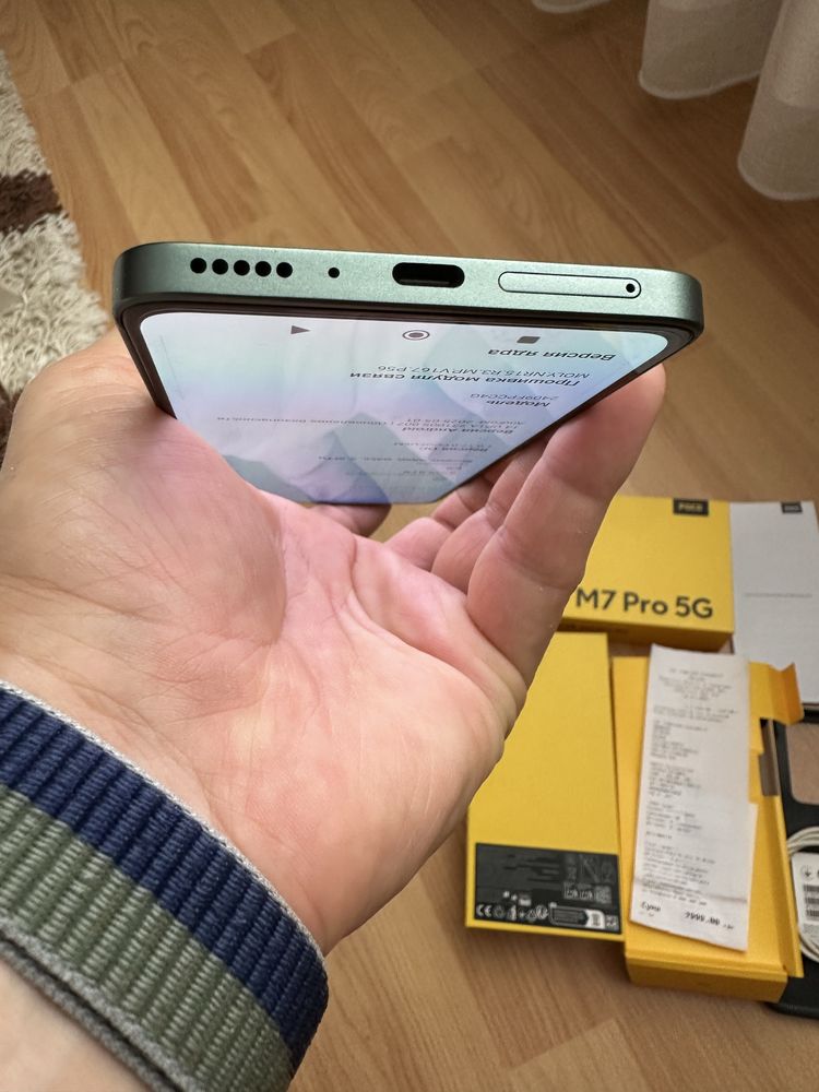 Poco M7 Pro 5G 8+8/256 Як Новий,Гарантії ще рік,Комплект оригінал