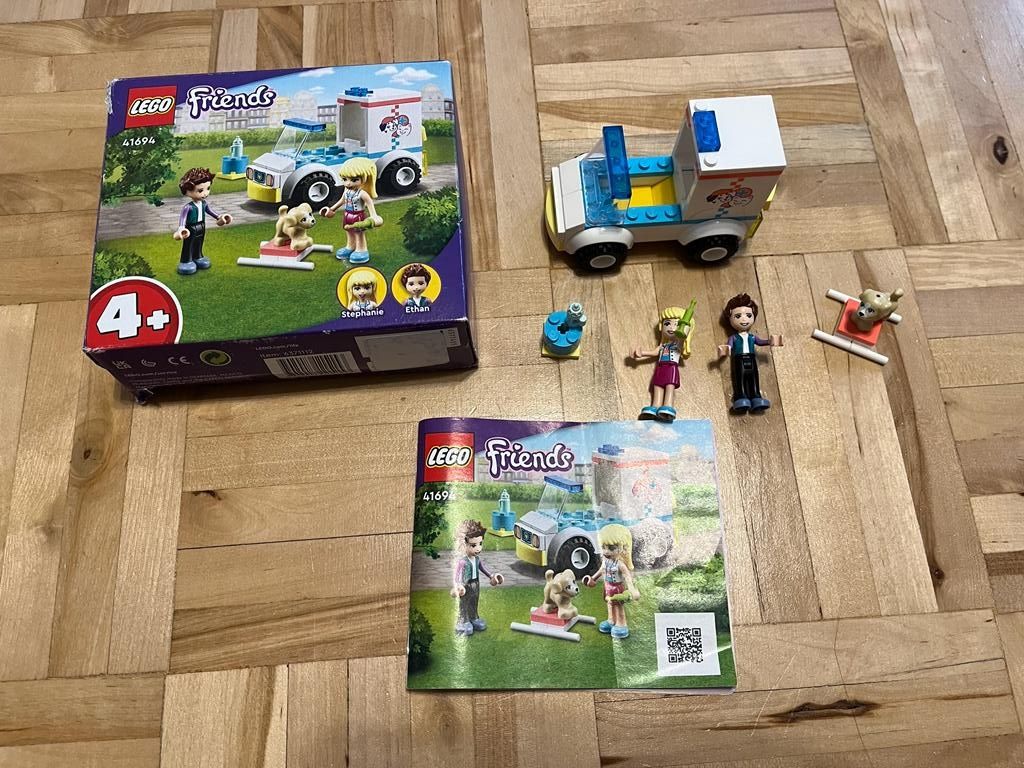 Lego Friends 41694 karetka kliniki dla zwierzątek