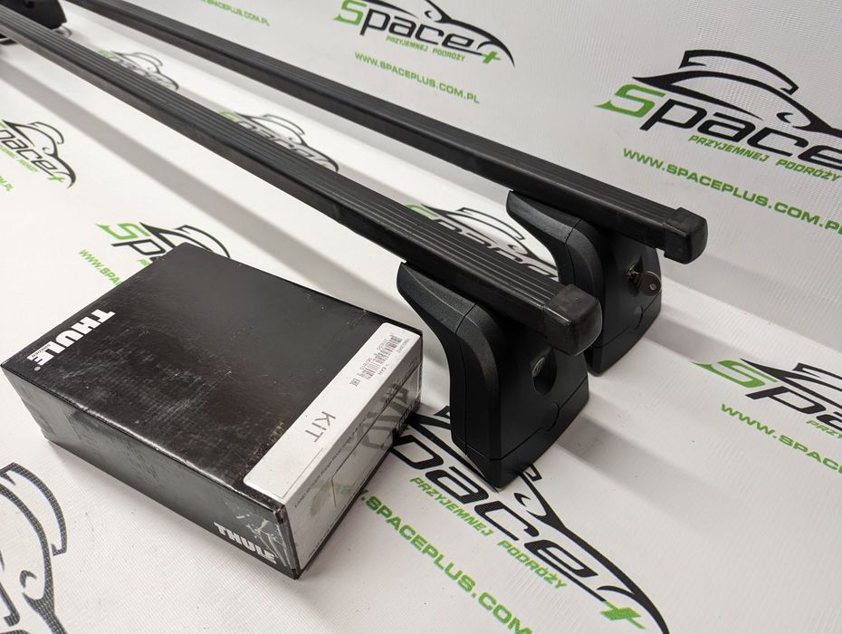 Bagażnik dachowy Thule: belki 761 + Stopy 751 + kit