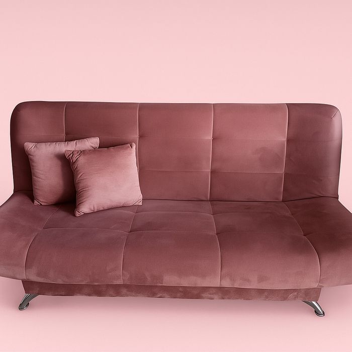 Wersalka Violka Black Red white. Kolor odcienie różu