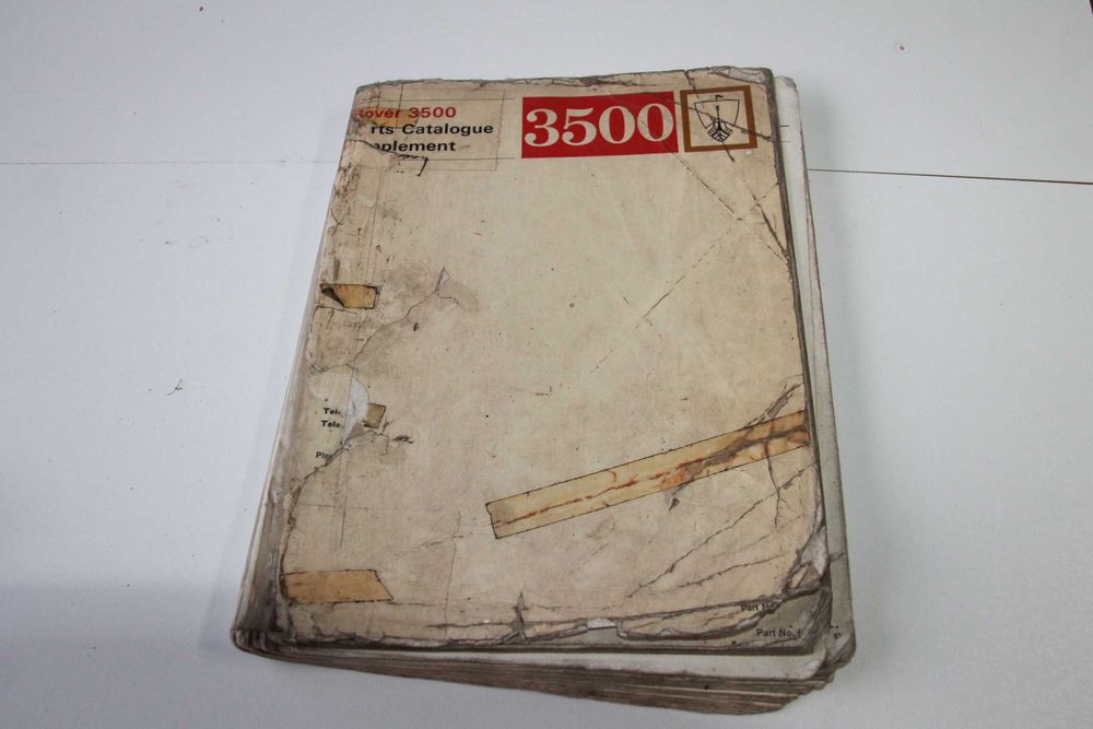Manual Peças Rover 3500