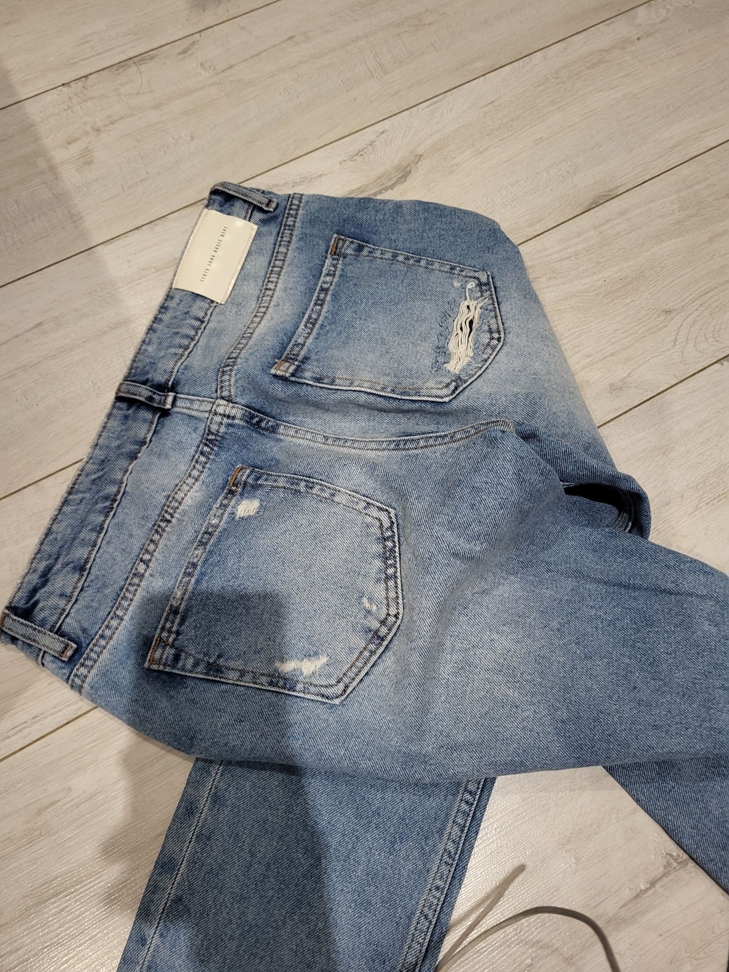 Spodnie jeansowe zara XS/S