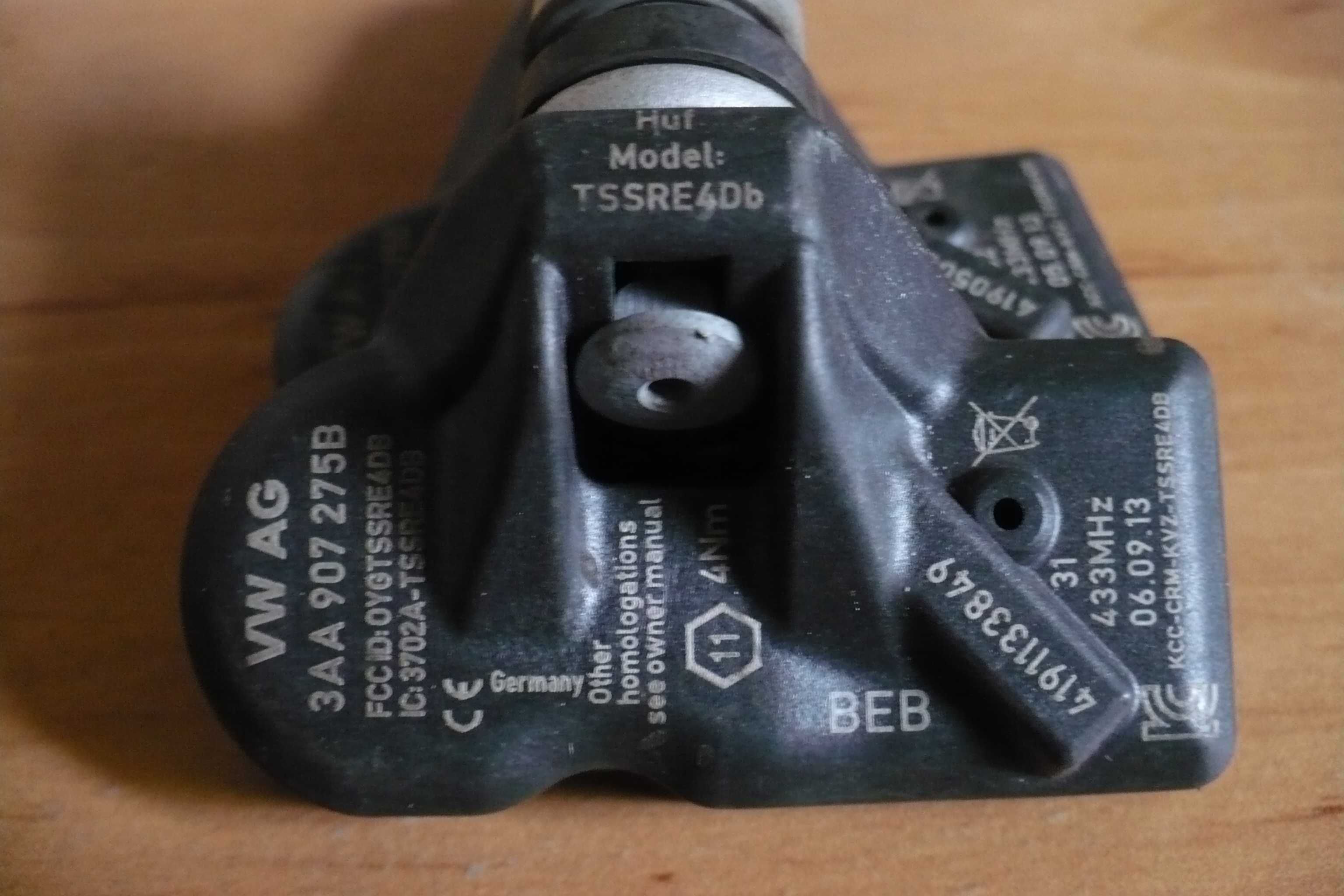Czujniki ciśnienia TPMS Oryginał VW Passat CC, B7, Tiguan 3 szt.