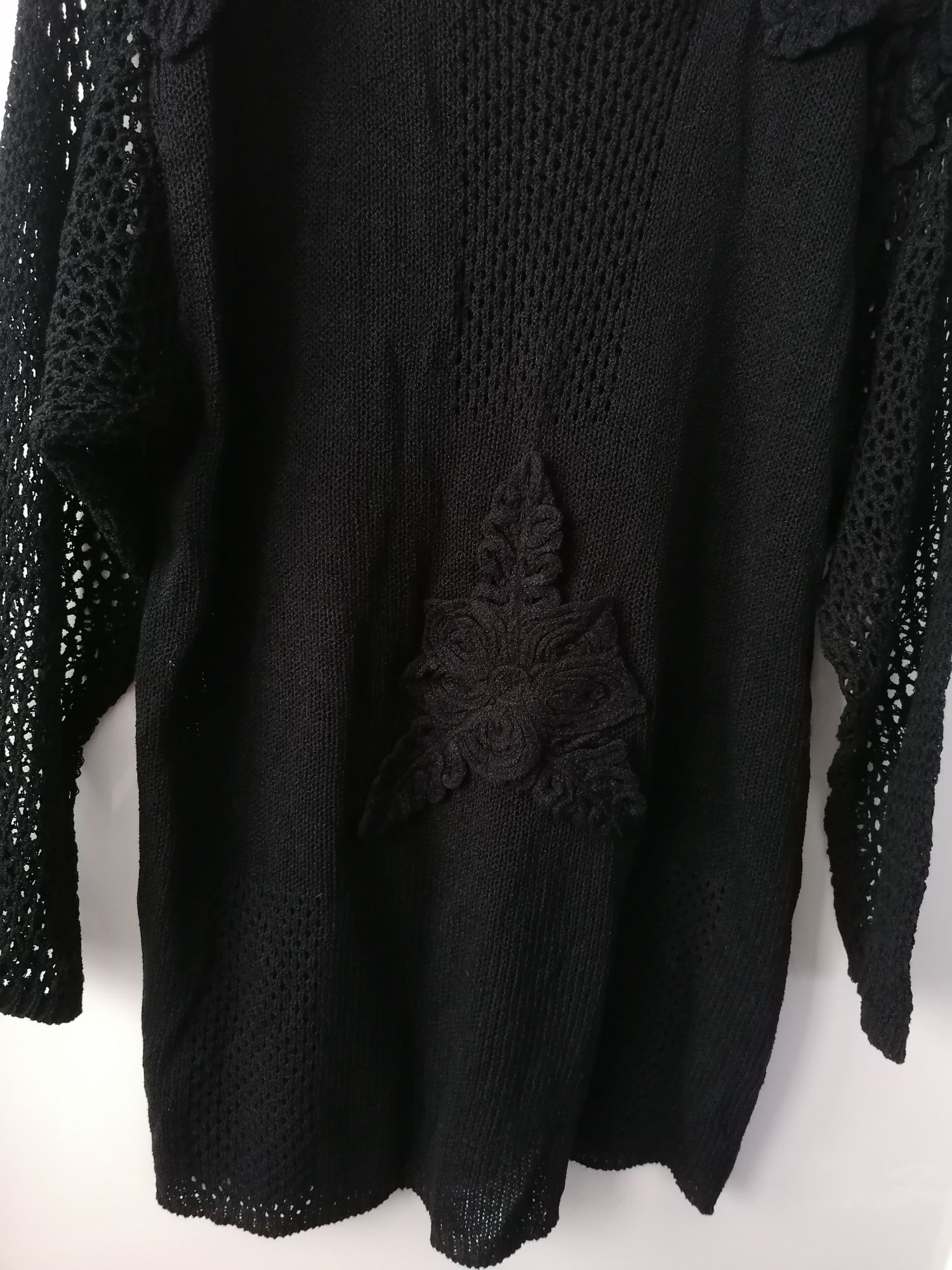 Sweter ażurowy S/M