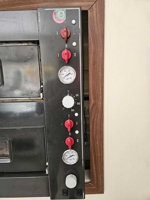 Forno Elétrico Profissional de Dois Andares + Exaustor