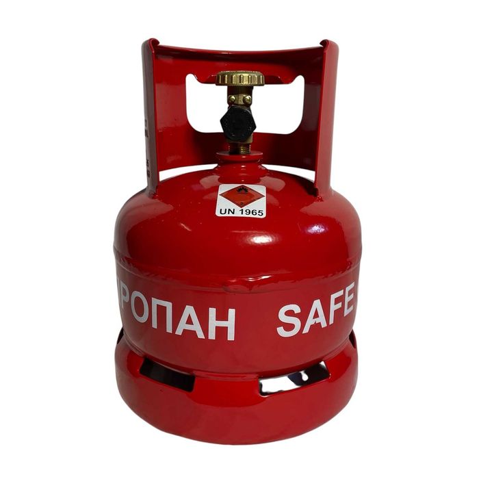 Газові балони 4,8 л, 12,3 л та 27,2 л. "SAFEGAS" (Пропан/Бутан)