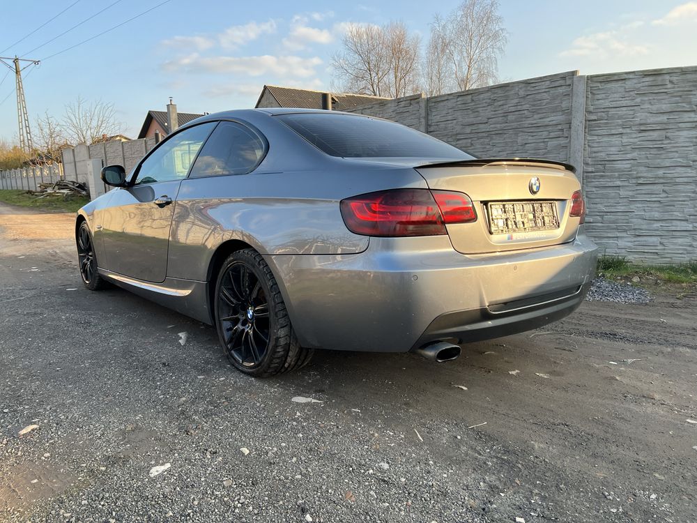 BMW E92 320D 184km Mpakiet LIFT n47d20c 2.0D anglik SPACEGRAU manual 6