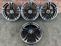 Styling 613 oryginalne alufelgi 18 BMW 5x120 M pakiet F10 8j ET30 9j ET44 xDrive Z3 Z4 E46 X1 X3 E83 X5 E90 F30 F32 F34 GT F01 F12 F20 E87 E81 E60 xD Opel Insignia OPC Performance grafit Black Chrome dwie szerokości Radom
