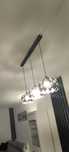 Lampy wiszące czarne Komplet Kuchnia/Salon/Jadalnia/Sypialnia