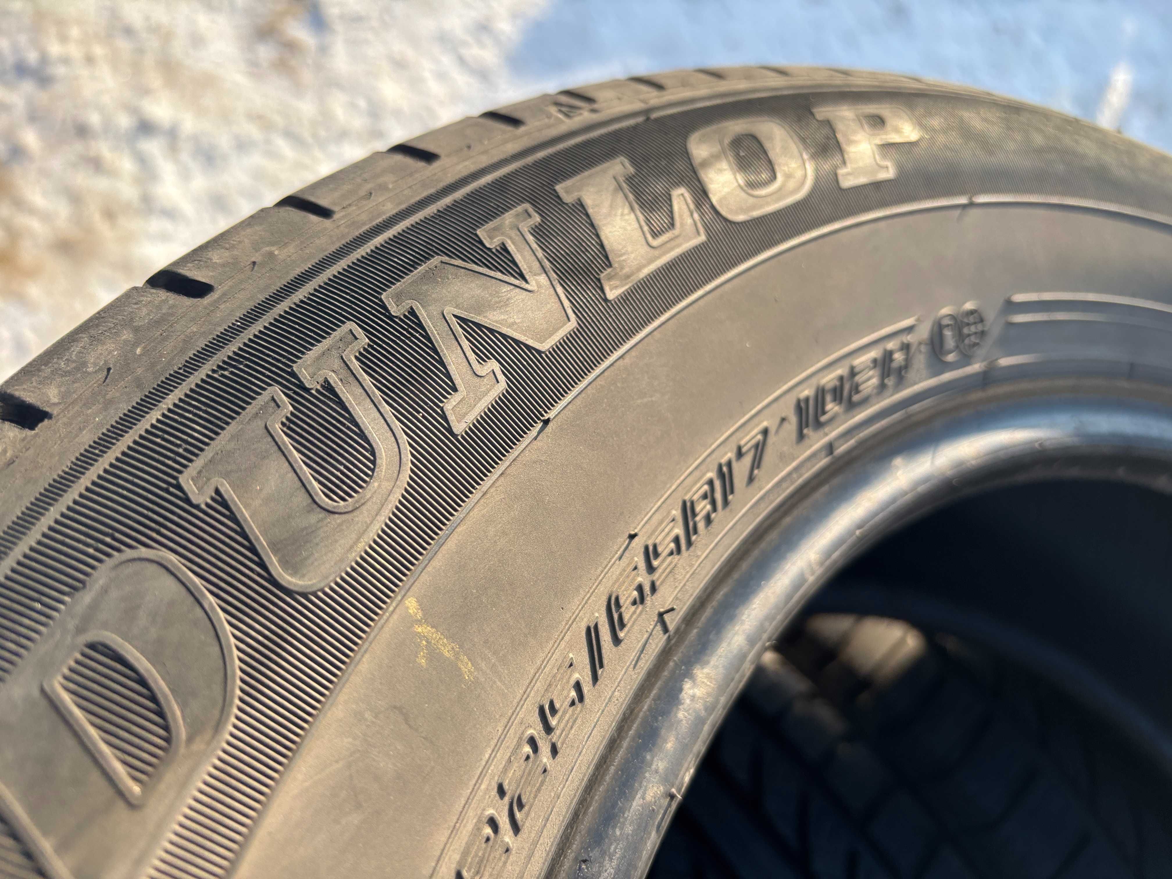 225-65-R17 DUNLOP GRANDTREK 4штуки летней резины GERMANY 2022