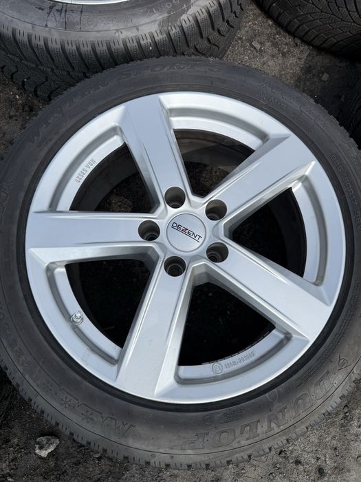 Komplet kół zimowych 5x112 17x7,5j et29 Audi Vw Skoda 225/50/17 Dunlop