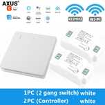 Interruptor duplo parede Wi-Fi interruptor relé inteligente NOVO